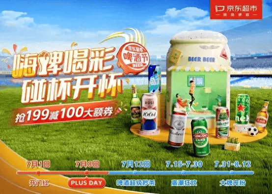 168娱乐-2024欧洲杯四强逐鹿 网友“嗨啤”碰杯 京东超市啤酒节“全家桶”更实惠